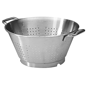 Дуршлаг 2ручки; металл; 24л; D=45, H=22см; металлический 