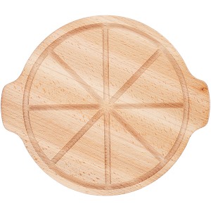 Доска для пиццы с 2ручками; бук; D=35см