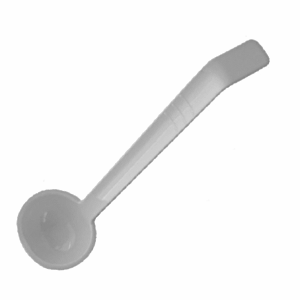 Половник; поликарбонат; 30мл; D=6, L=33, B=6см; прозрачный 