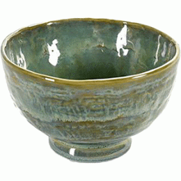 Салатник «Пьюр»; керамика; 0, 5л; D=145, H=73мм; зеленый 