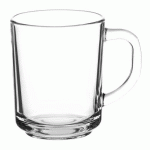 Кружка «Паб»; стекло; 250мл; D=75, H=90, L=103мм; прозрачный 