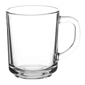 Кружка «Паб»; стекло; 250мл; D=75, H=90, L=103мм; прозрачный 