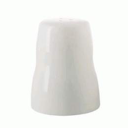 Солонка «Одас»; фарфор; D=40, H=55мм; белый