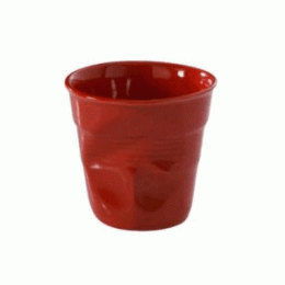 Стакан для капучино «Фруассэ»; фарфор; 180мл; D=85, H=85мм; красный