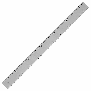 Линейка кондитерская; пластик; L=64см; белый