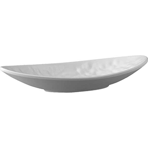 Салатник; пластик; H=45, L=250, B=135мм; белый