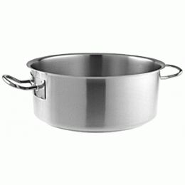 Кастрюля без крышки ; сталь; 39.25л; D=50, H=21, L=66, B=52.5см; металлический 