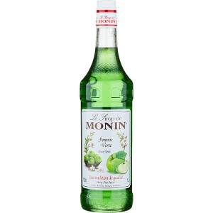 Сироп Зел. яблоко «Монин»; стекло; 1л; D=8, H=33см