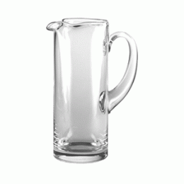 Кувшин; стекло; 1.25л; D=100, H=252, L=163мм; прозрачный 