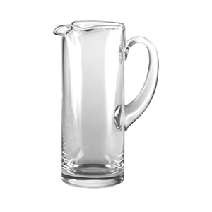 Кувшин; стекло; 1.25л; D=100, H=252, L=163мм; прозрачный 