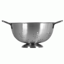Дуршлаг; сталь нержавеющая ; D=23, H=14, 5, L=31см; металлический 