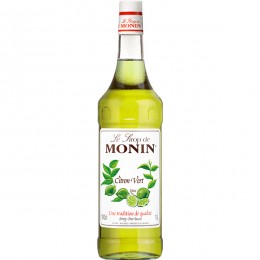 Сироп Зел. лимон «Монин»; стекло; 1л; D=8, H=33см