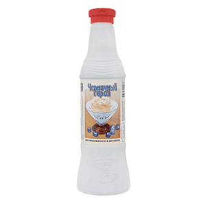 Топпинг для мороженого  «Черника» 1кг/0. 75л; пластик; D=8, H=26см