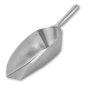Совок; алюминий ; 300мл; H=6, L=24, B=9см