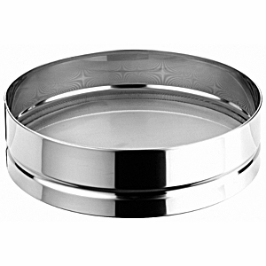 Сито р-р ячейки 1, 5*1, 0; сталь нержавеющая ; D=30, H=8.5см; металлический 
