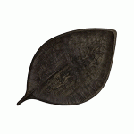 Блюдо «Береза» мореный дуб; H=3, L=53, B=31см
