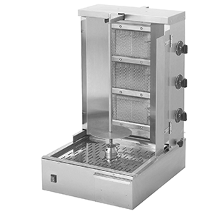 Гриль для шаурмы газовый 10. 5kW; H=87, L=58, B=66см