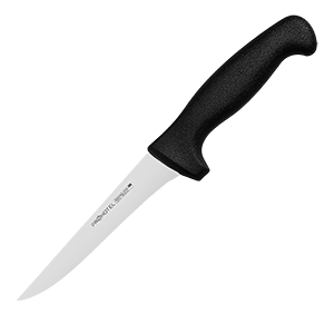 Нож для обвалки мяса «Проотель»; сталь нержавеющая , пластик; , L=285/145, B=20мм; металлический 