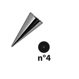 Насадка кондитерская  для декора №4 D=3. 5мм; сталь; D=3.5мм