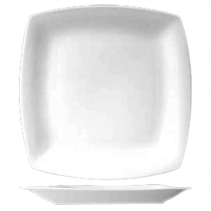 Тарелка мелкая «Штутгарт (декор)»; фарфор; D=15см; белый, зеленый 