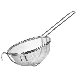 Дуршлаг-сито; сталь; D=30, H=17, L=28см; металлический 