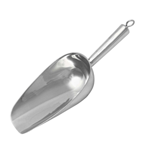 Совок для льда; сталь нержавеющая ; 250мл; , H=43, L=242, B=78мм; металлический 