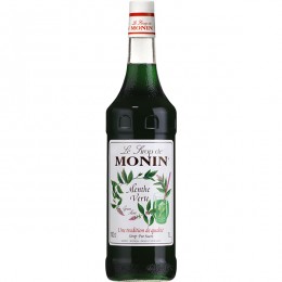 Сироп Зел. мята «Монин»; стекло; 1л; D=8, H=33см