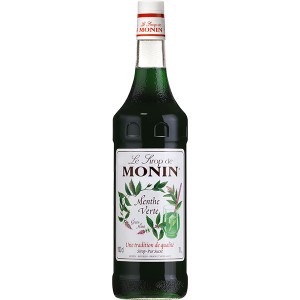 Сироп Зел. мята «Монин»; стекло; 1л; D=8, H=33см