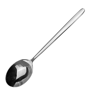 Ложка десертная «Аляска бэйсик»; сталь нержавеющая ; L=182/55, B=3мм