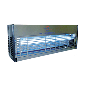 Ловушка для уничтожения насекомых EK80 2х40w; сталь нержавеющая ; H=26, L=66, B=14см; 80вт