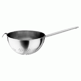 Дуршлаг; сталь нержавеющая ; D=26, H=14, L=55см; металлический 