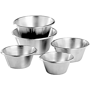 Миска; сталь нержавеющая ; 3.25л; D=24, H=12см; металлический 
