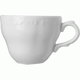 Чашка кофейная «В. Виена»; фарфор; 95мл; D=65, H=45, L=85мм; белый