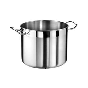 Кастрюля без крышки ; сталь; 8, 5л; D=24, H=20, L=35, 2см; металлический 