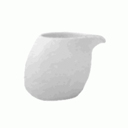Молочник «Исола»; фарфор; 120мл; H=69, L=86, B=50мм; белый