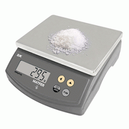 Весы электрические  SK3 3кг; H=8.5, L=18.5, B=21см