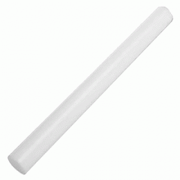 Скалка; полиэтилен; D=4.5, L=45см; белый