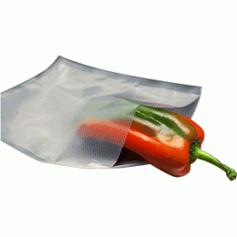 Вакуумный пакет гофрир. [100шт]; полиэтилен, полиамид; L=20, B=20см
