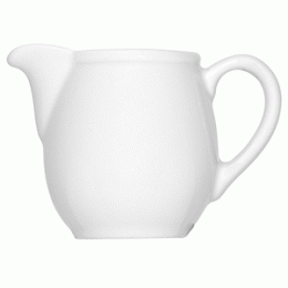 Молочник «Бонн»; фарфор; 300мл; H=10, 1, L=13, 2см; белый