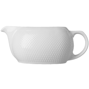 Соусник «Портофино»; фарфор; 350мл; H=9, L=19, B=10см; белый
