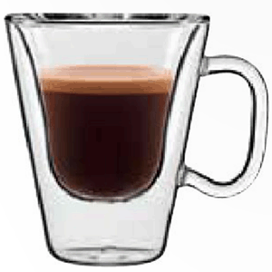 Чашка кофейная; стекло; 85мл; D=68, H=82мм