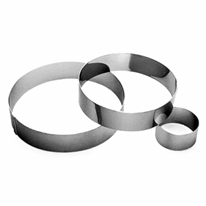Кольцо кондитерское; сталь нержавеющая ; D=140, H=45мм; металлический 