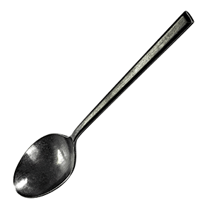 Ложка десертная «Пьюр»; сталь нержавеющая ; L=182, B=37мм