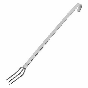Вилка для мяса; сталь нержавеющая ; L=520/100, B=50мм; металлический 
