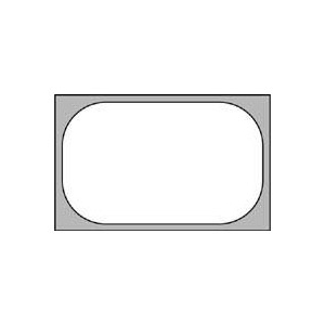 Гастроемкость (1/1); полипропилен ; 10л; H=6, L=53, B=32.5см; белый