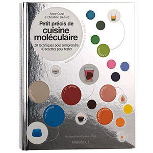 Книга (на франц. ) «Petit precis cuisine molecul. »; бумага; L=30, B=21, 5см; разноцветный 