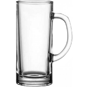 Кружка пивная; стекло; 390мл; , H=16, 2, L=11см