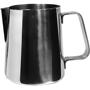 Молочник; сталь нержавеющая ; 1л; , H=13, 2, L=16, 5см; металлический 