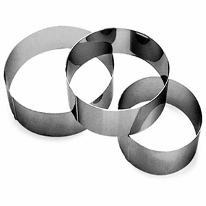 Кольцо кондитерское; сталь нержавеющая ; D=60, H=60мм; металлический 