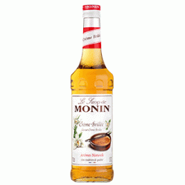 Сироп Крем брюле «Монин»; стекло; 0, 7л; D=7, H=31см
